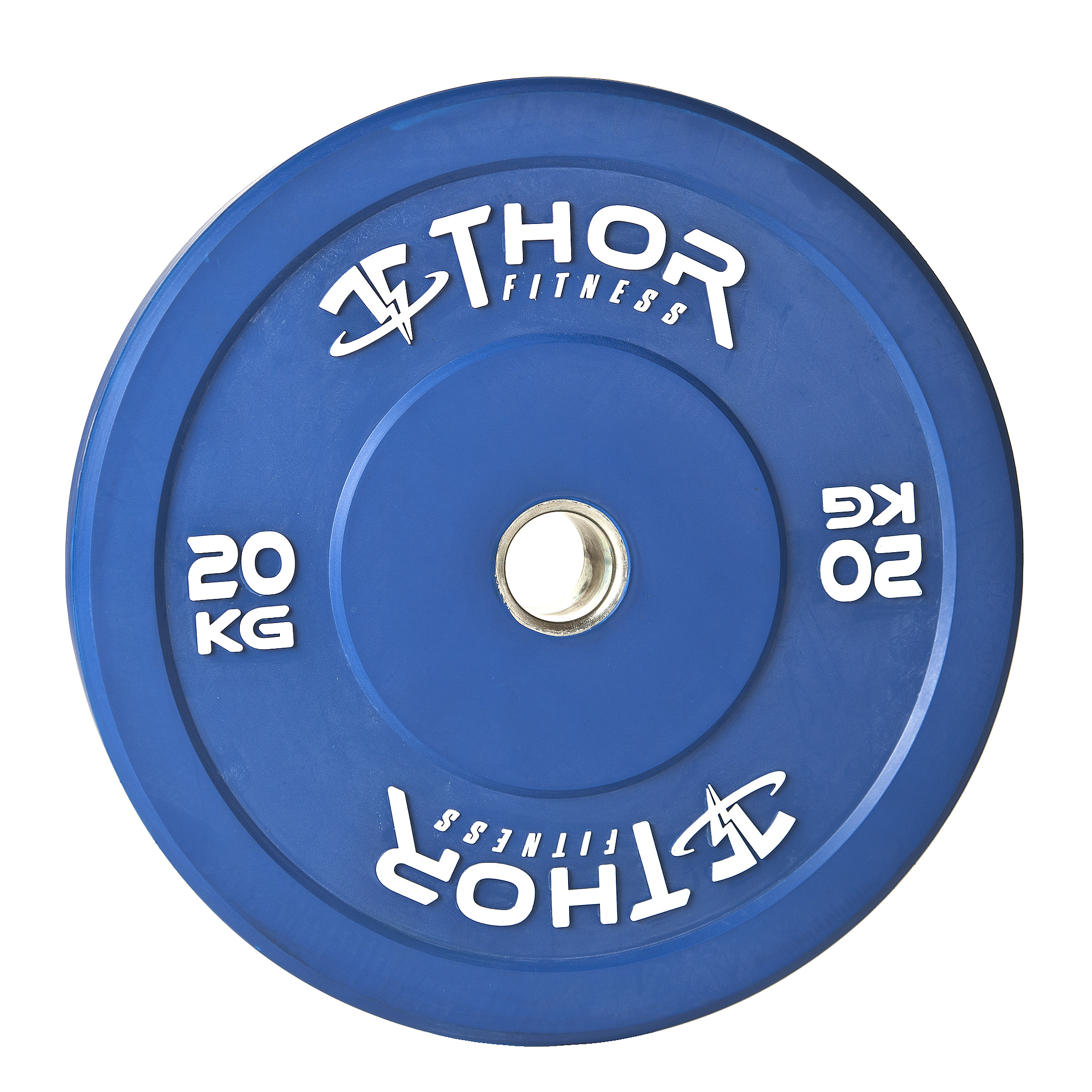 Thor Fitness Coloré Poids Musculation Bumper 10kg / 50mm (1 Pcs)
